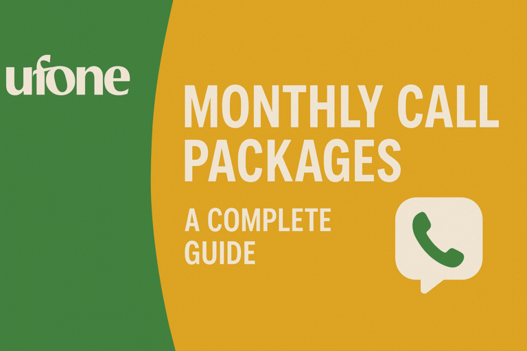 Ufone Monthly Call Packages
